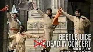 Beetlejuice Dead in Concert at Universal Studios Florida | With Wayne Brady! | 1992