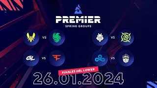 Vitality vs Falcons, G2 vs NIP, GL vs FaZe, Cloud9 vs BIG | BLAST Premier Spring Groups 2024