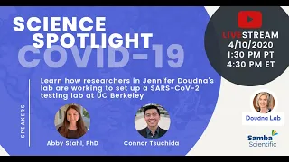 COVID-19 interview: Doudna Lab at UC Berkeley