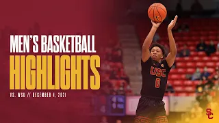 Men’s Basketball: USC 63, WSU 61 - Highlights 12/4/21