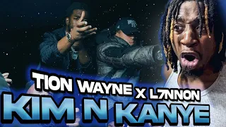 L7NNON x Tion Wayne - Kim N Kanye (Official Video) 🇧🇷🇬🇧| GRINGO REACTION 🇺🇸😮‍💨🔥