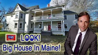 Big House In Maine $219,900 ME Real Estate MOOERS REALTY