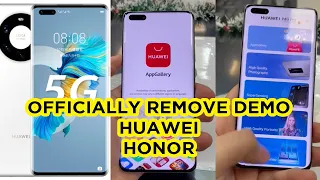 Remove live Demo from all Huawei phones to MATE 40 / P40 PRO