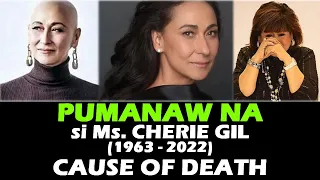 Cherie Gil PUMANAW NA | Cherie Gil CAUSE OF DEATH | RIP | Annabelle Rama NAGDALAMHATI August 6 2022