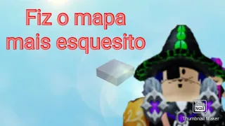 Fiz o mapa mais esquesito no build mode no piggy (Roblox)