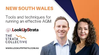 NSW: Tools and techniques for running an effective AGM | LookUpStrata