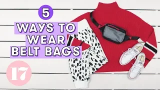 5 Ways to Wear a Fanny Pack | Style Lab