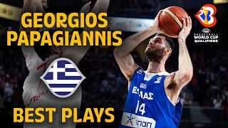 Too strong for Turkey! | Georgios Papagiannis 🇬🇷  HIGHLIGHT SHOW - #FIBAWC 2023 Qualifiers