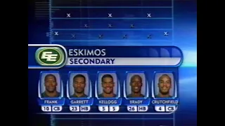 November 17, 2002 - CFL - West FInal - Winnipeg Blue Bombers @ Edmonton Eskimos