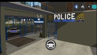играю в игру Police Patrol Simulator патрулироваю на ладе жыгули 🤬😡