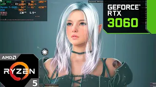 Black Desert : RTX 3060 12GB + Ryzen 5 3600 (1080p Ultra & Remastered)