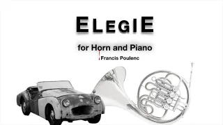 ELEGIE (F. Poulenc)