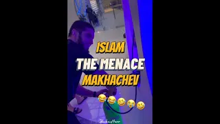 Islam Makhachev being a MENACE to his friends 😂 Part 2 w/ Eng Sub