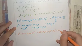 Solving AMC 10 A 2019 Q. 24 | Beginning with the basics | Vieta's Formulas for Cubic Polynomials.