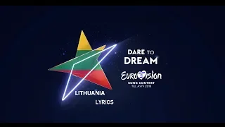 Run With the Lions - Jurijus Eurovision 2019 Lithuania (lyrics)