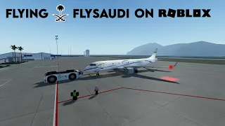 The Best Private Jet Experience on ROBLOX with FlySaudi?｜ROBLOX Airline Review
