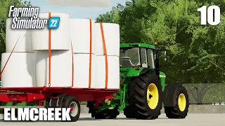 EASY WAY TO MAKE MONEY WITH SILAGE BALES | Industrializing Elmcreek | FS22 Timelapse | Ep10