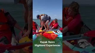 Kayaking with Highland Experiences #kayaking #visitscotland #kayakscotland #nairn