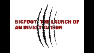 Bigfoot: The Launch of An Investigation