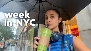 typical week in my life living in new york city!