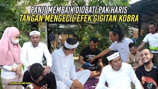 SETELAH DI0BAT1 PAK HARIS PANJI MEMBAIK | TANGANNYA AGAK MENGECIL EFEK GIGITAN KOBRA