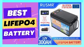 12V 24V LiFePO4 Battery 300Ah 250Ah 200Ah 100Ah