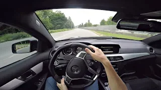 POV Drive in my 2012 MERCEDES C63 AMG! - Always Sideways & Lovely 6.2 NA V8 Sounds!