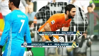 PES 2017 | Juventus vs Real Madrid | UEFA Champions League (UCL) | Penalty Shootout