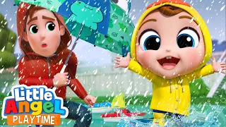 Rain Rain Go Away!  | Fun Sing Along Songs by Little Angel Playtime