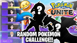Random Pokemon Challenge In Pokemon Unite|Pokemon unite Hindi Gameplay|Pokemon Unite Best Pokemon