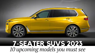 All-NEW 7-Seater SUVs Arriving in 2023: Limitless Cargo Potential and 3-Row Seating