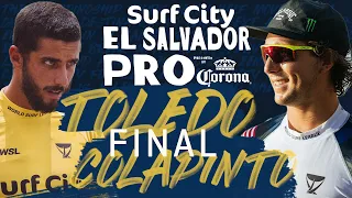 Filipe Toledo vs Griffin Colapinto | Surf City El Salvador Pro - Final Full Heat Replay