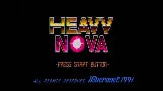 Heavy Nova   Sega Mega Drive gameplay