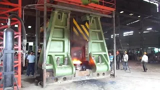 Электро-гидравлический кузнечный штамповочный молот с массой падающий частей 10 тонн