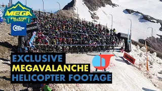 Exclusive Megavalanche helicopter footage | CRC |