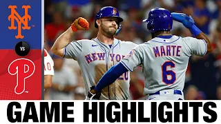 Mets vs. Phillies Game Highlights (8/19/22) | MLB Highlights