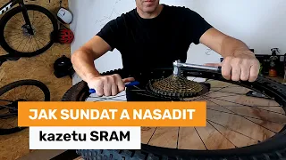 Jak sundat a nasadit kazetu SRAM