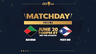 Concacaf Gold Cup 2023 | Martinique vs Puerto Rico