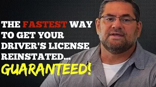 SR22 Insurance - How to Get Your Driver's License Reinstated Quickly
