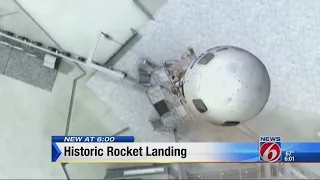 Blue Origin Historic Rocket Landing