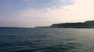 知床半島最突端、知床岬の様子（2014年9月11日）