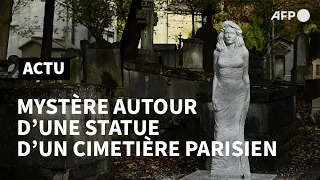 Paris: une statue énigmatique au cimetière du Père-Lachaise | AFP