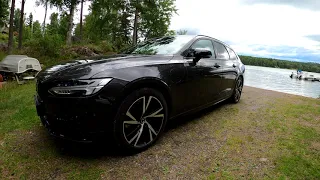 2022 Volvo V90 T6 Recharge 350hp | Walkaround | Acceleration | Sound | Range test | 4K