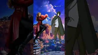 Scarlett Witch (M.o.M) vs Naruto Characters #shorts