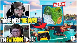 Dakotaz Explains What He Misses MOST About The OLD FORTNITE MAP | Aydan Switching to iPad!?