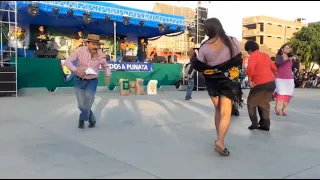 YALO CUELLAR BAILANDO CUECA CHAQUEÑA LA FRONTERIZA