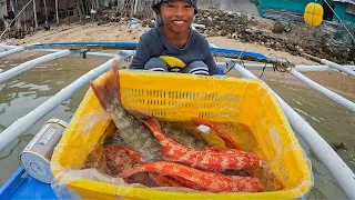 Kumita ng 5,000+ si idol niño sa luob ng kalahating oras😱 catch & sell