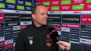 Hulshoff: "Arne was de eerste die een appje stuurde" | Almere CIty 0-2 Feyenoord | #almfey