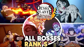 Demon Slayer | All Bosses Rank S