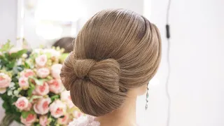 Simple Formal Cute Hair Do Tutorial | Elegant red carpet Low bun Idea